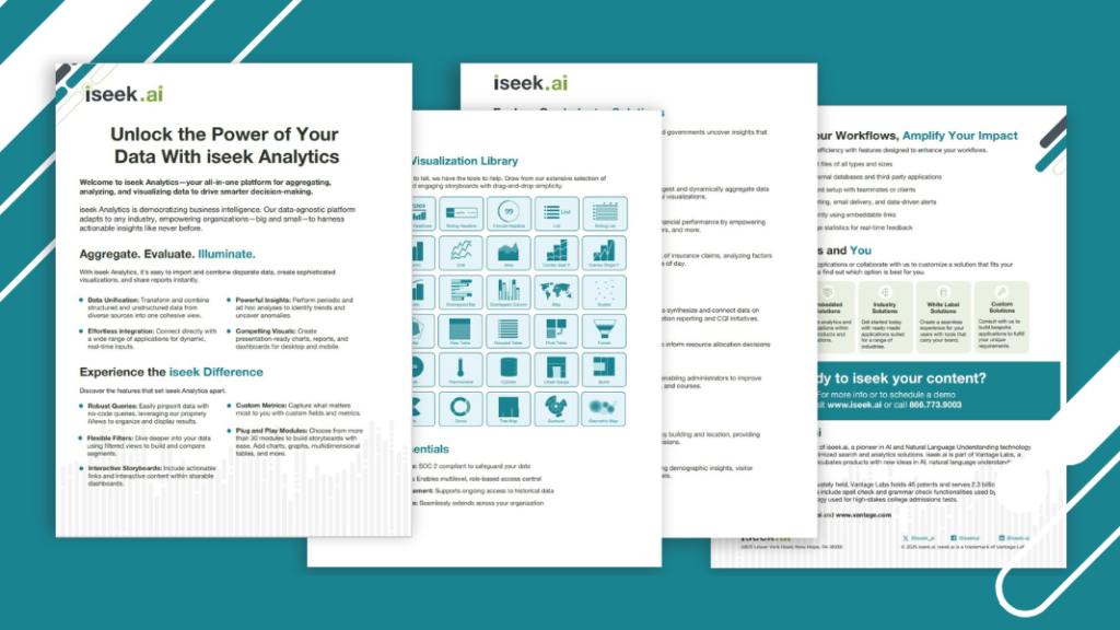 thumbnail of iseek Analytics brochure