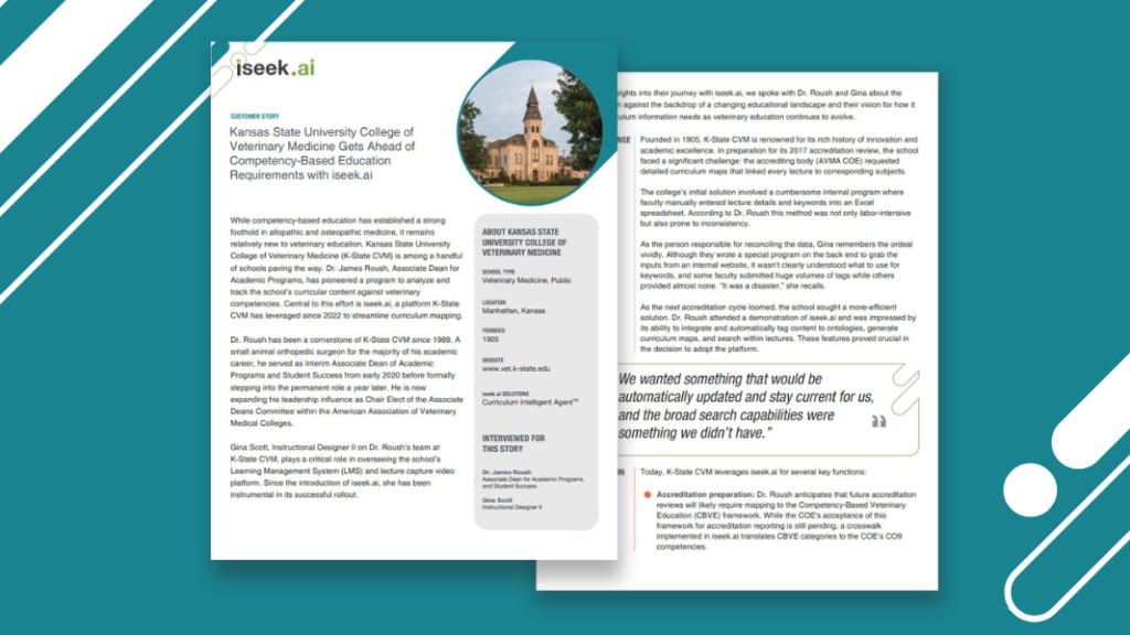 thumbnail of K-State CVM customer story